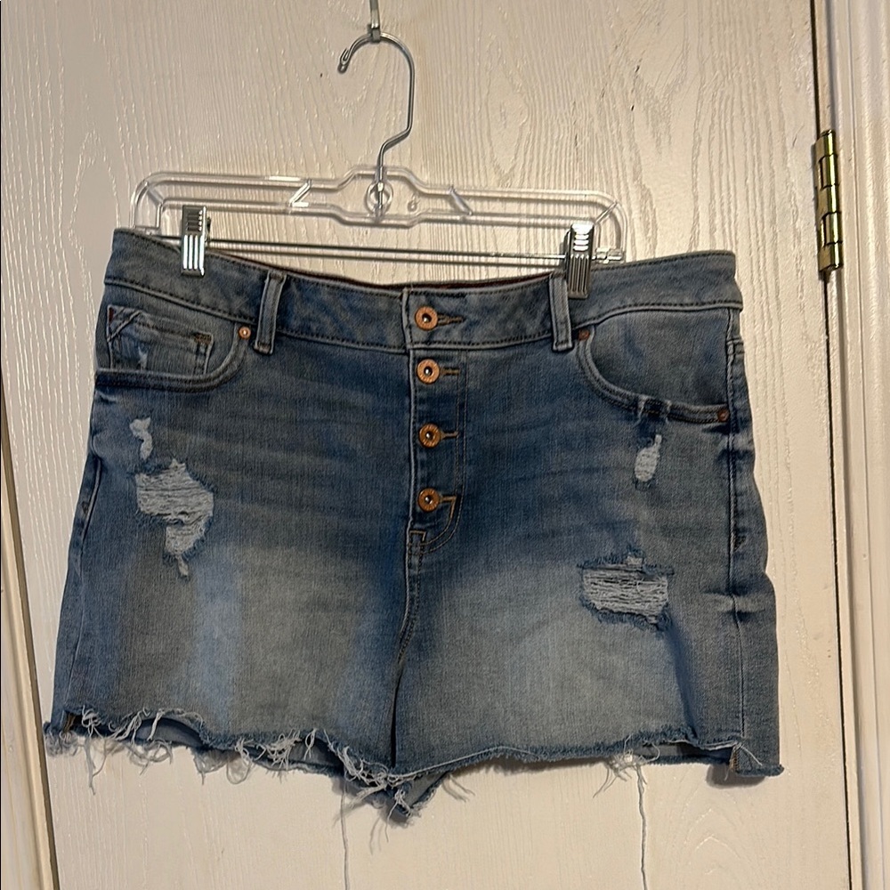 Edge Blue Denim Shorts